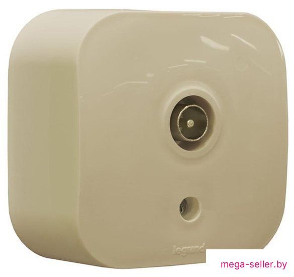 Розетка телевизионная Legrand Quteo 782245 (слоновая кость)