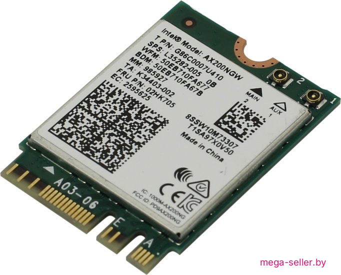 Wi-Fi/Bluetooth адаптер Intel AX200NGW