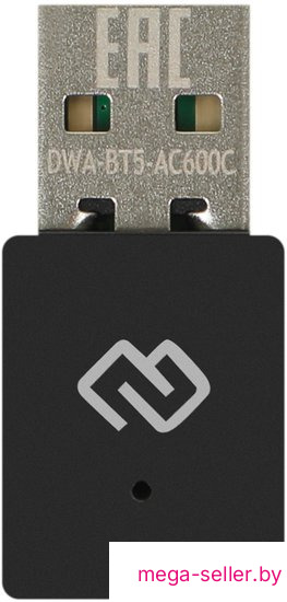 Wi-Fi/Bluetooth адаптер Digma DWA-BT5-AC600C