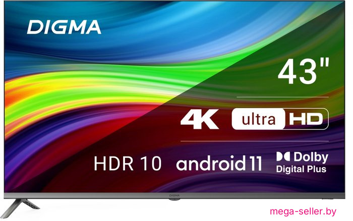 Телевизор Digma DM-LED43UBB41