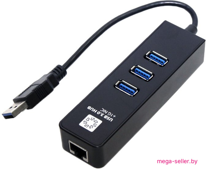 USB-хаб 5bites UA3-45-04BK