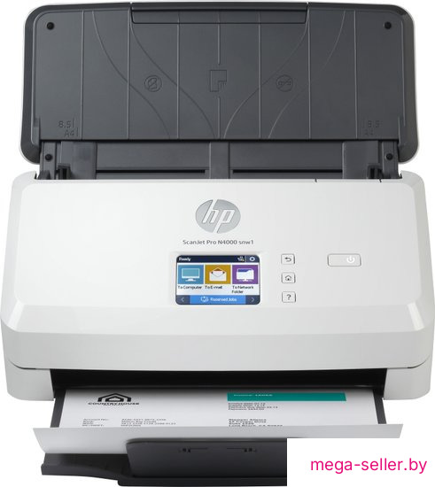 Сканер HP ScanJet Pro N4000 snw1 6FW08A