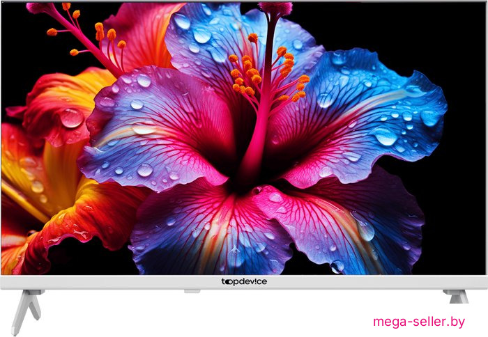 Телевизор Topdevice 24" LED Frameless CN04 (белый)