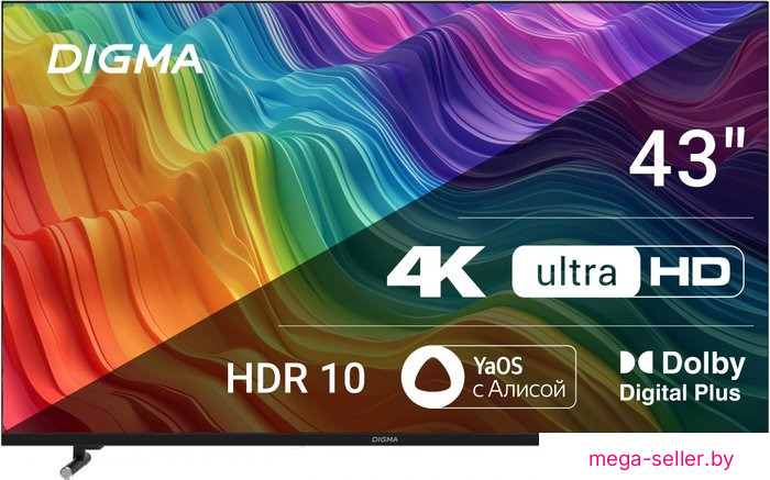 Телевизор Digma DM-LED43UBB33