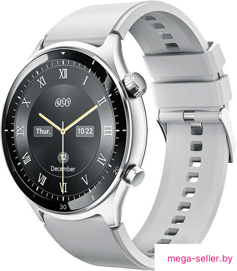 Умные часы QCY Watch Active GT (серебристый)