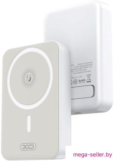 Внешний аккумулятор XO PR231 10000mAh (белый)