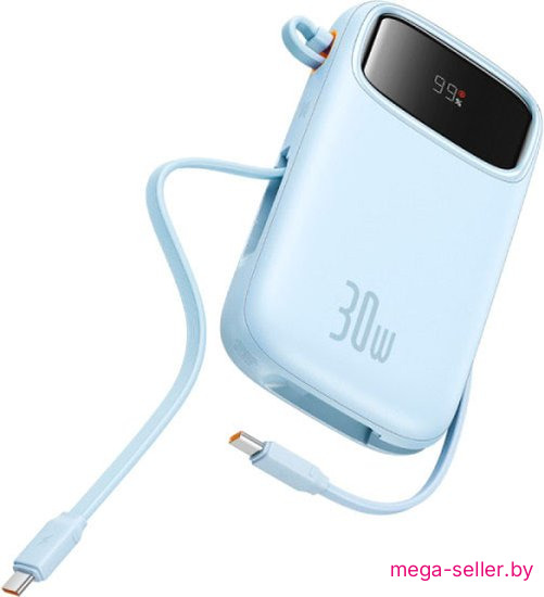 Внешний аккумулятор Baseus QPow 2 Power Bank 20000mAh (голубой)