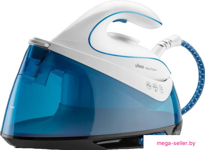 Утюг Ufesa Aqua Steam (белый/синий)