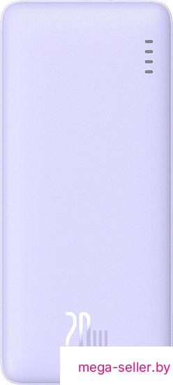 Внешний аккумулятор Baseus Airpow Fast Charge Power Bank 20W 10000mAh (сиреневый)