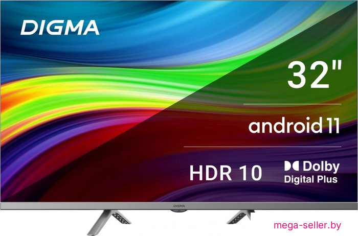 Телевизор Digma DM-LED32SBB39