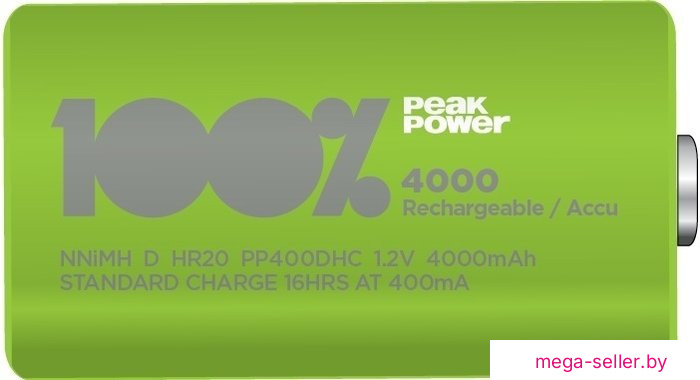 Аккумулятор PeakPower 400DHC-2U2