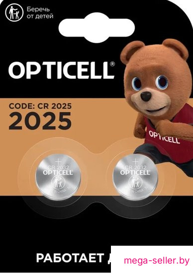 Батарейка Opticell Specialty CR2025 (2 шт)