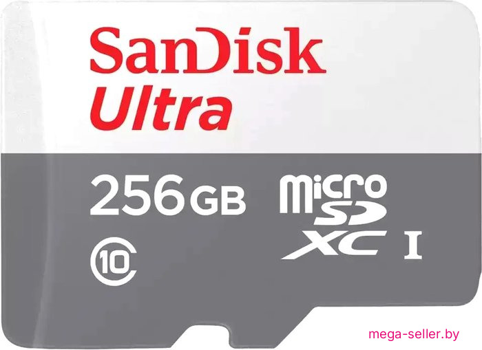 Карта памяти SanDisk Ultra microSDXC SDSQUNR-256G-GN3MN 256GB