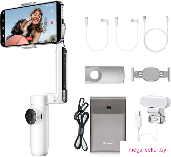 Стабилизатор Insta360 Flow Creator Kit (белый)