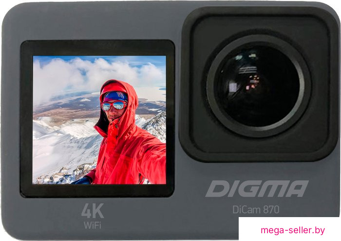 Экшен-камера Digma DiCam 870