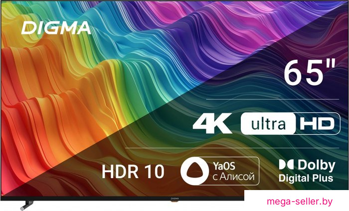 Телевизор Digma DM-LED65UBB33