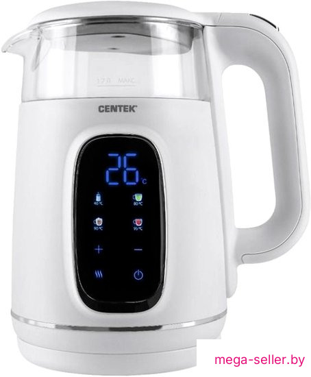 Электрический чайник CENTEK CT-0052 White