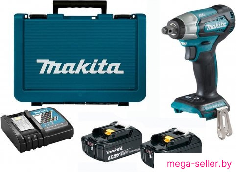 Гайковерт Makita DTW181RFE (с 2-мя АКБ, кейс)