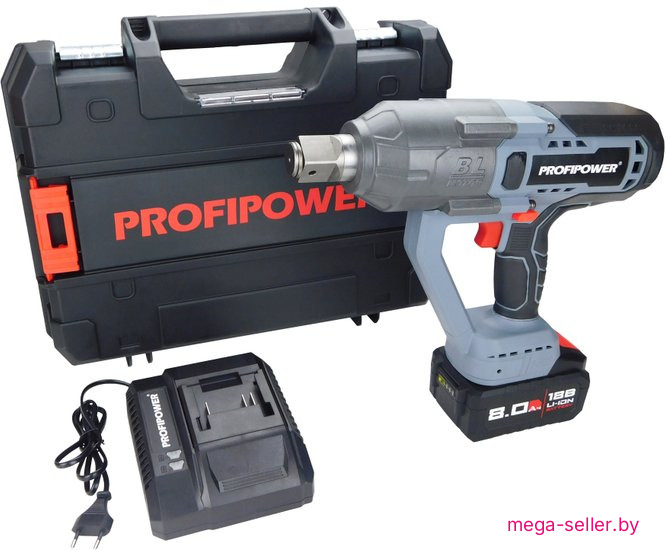 Гайковерт Profipower T-2500N (с 1-им АКБ, кейс)