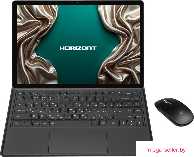 Планшет Horizont H-Tab Office 12GB/512GB (с чехлом и клавиатурой, серый)