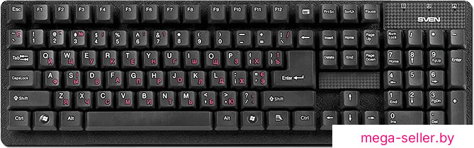 Клавиатура SVEN Standard 301 USB (черный)