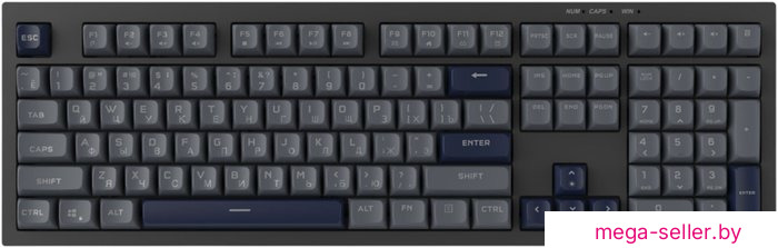 Клавиатура Ritmix RKB-508BL (черный/серый)