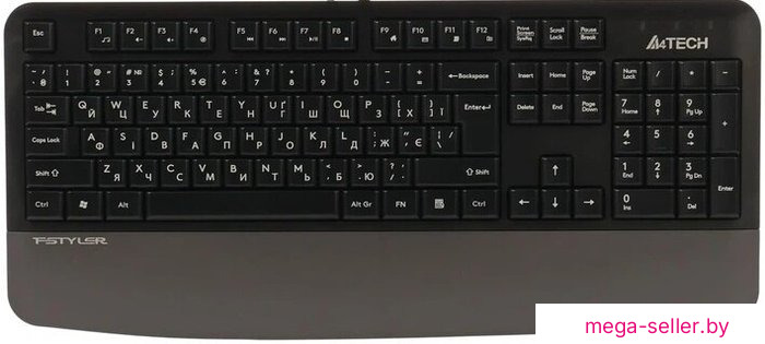 Клавиатура A4Tech Fstyler FK20 (темно-серый)