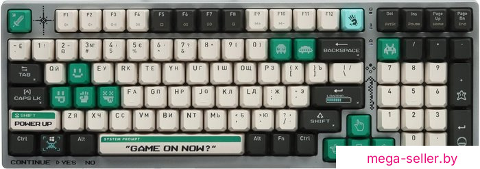 Клавиатура A4Tech Bloody S98 Pixels Green (Bloody BLMS Red Plus)