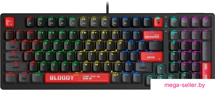 Клавиатура A4Tech Bloody S98 Red (Bloody BLMS Red Plus)