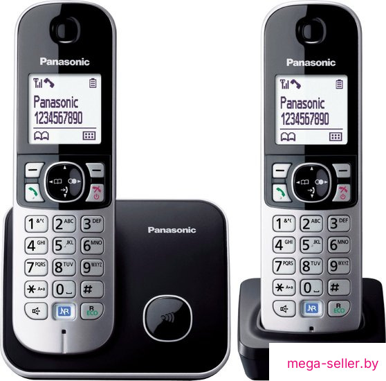 Радиотелефон Panasonic KX-TG6812RUB