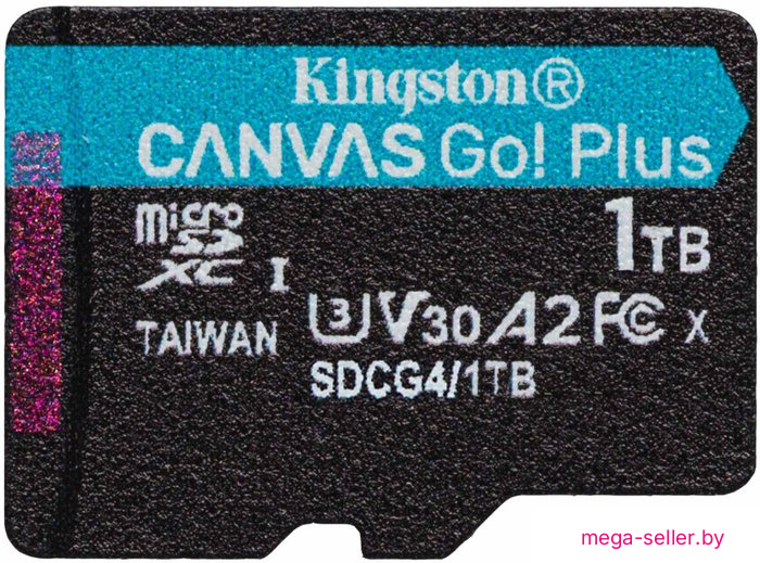 Карта памяти Kingston Canvas Go! Plus microSDXC 1TB SDCG4/1TBSP