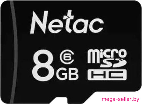 Карта памяти Netac P500 Standard 8GB NT02P500STN-008G-S