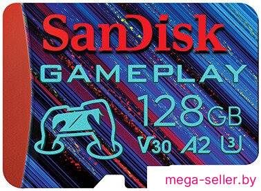 Карта памяти SanDisk GamePlay microSDXC 128GB SDSQXAA-128G-GN6XN