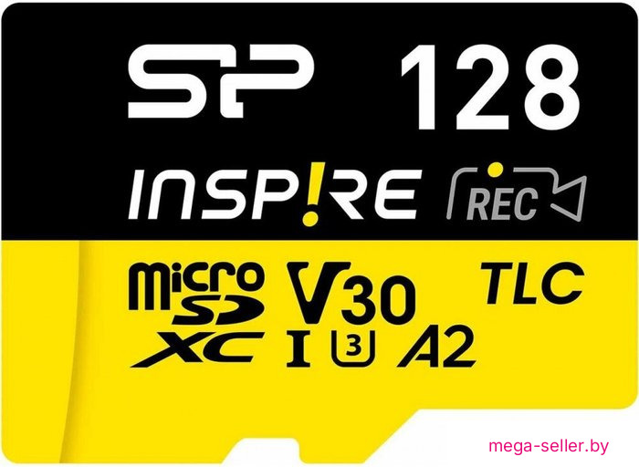Карта памяти Silicon-Power Inspire microSDXC SP128GBSTXLA2V1N 128GB