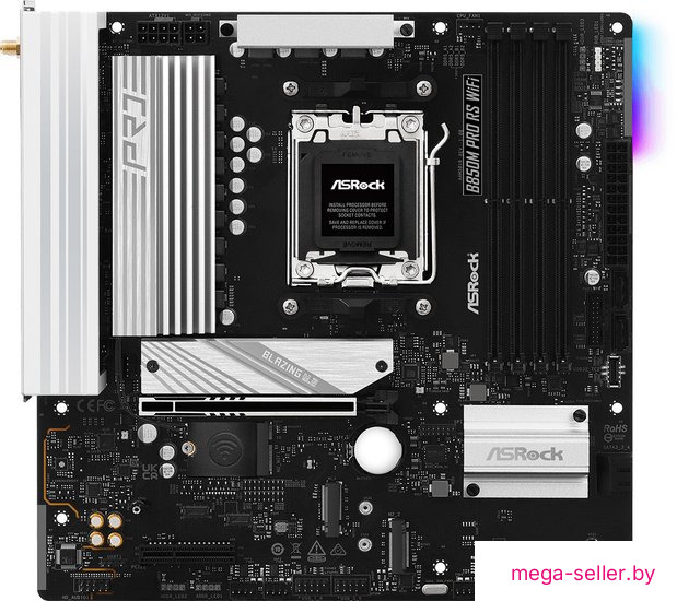 Материнская плата ASRock B850M Pro RS WiFi