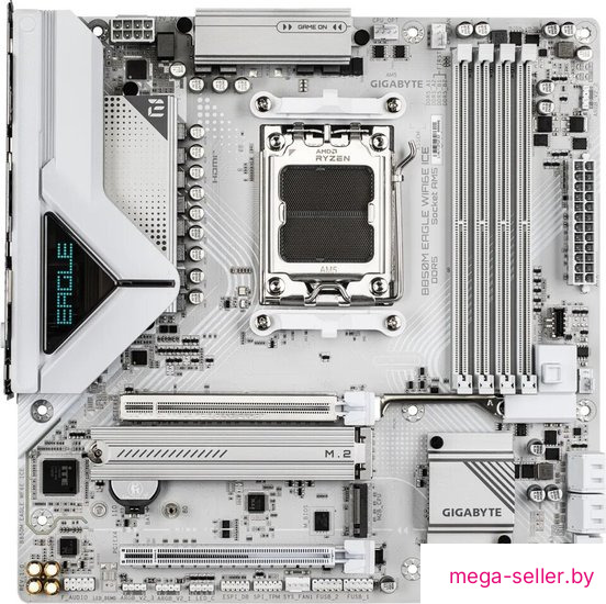 Материнская плата Gigabyte B850M Eagle WiFi6E Ice (rev. 1.0)