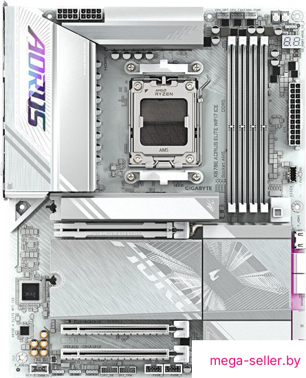 Материнская плата Gigabyte X870E Aorus Elite WiFi7 Ice (rev. 1.2)