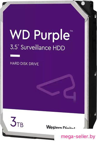 Жесткий диск WD Purple 3TB WD33PURZ