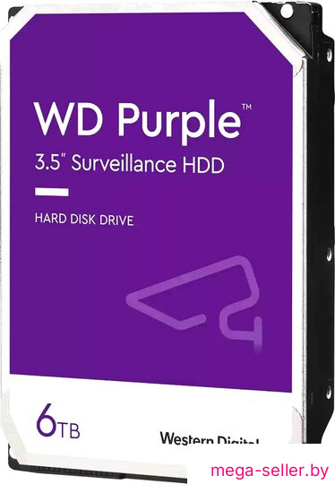 Жесткий диск WD Purple 6TB WD64PURZ