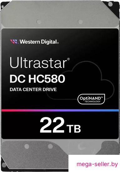 Жесткий диск WD Ultrastar DC HC580 22TB WUH722422ALE604