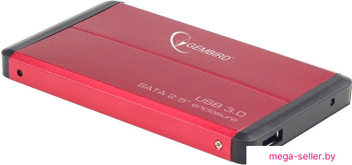 Бокс для накопителей 2.5" Gembird EE2-U3S-2-R