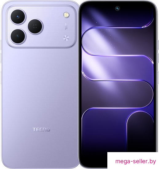Телефон Tecno Spark 50 KN4n 8GB/256GB (фиолетовый)