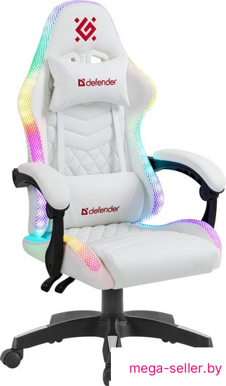 Игровое (геймерское) кресло Defender Core (белый)
