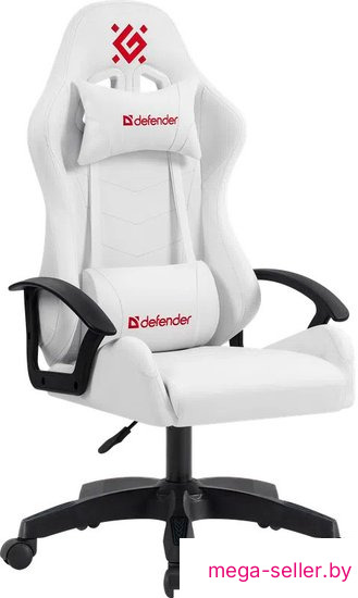 Игровое (геймерское) кресло Defender Lion (белый)