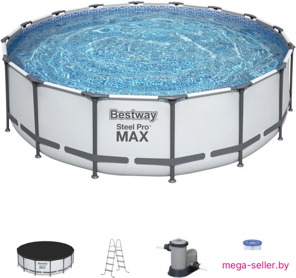 Каркасный бассейн Bestway Steel Pro Max 5612Z (488x122)