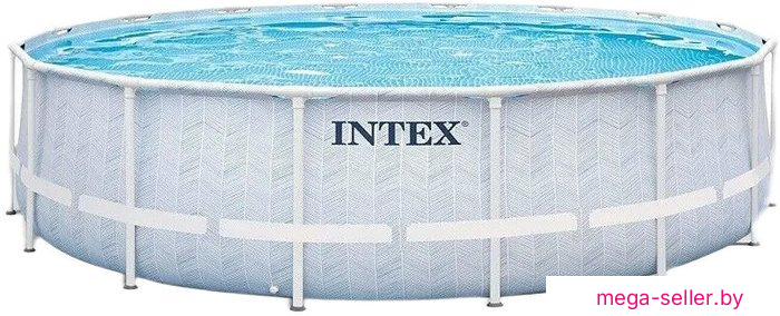Каркасный бассейн Intex Prism Frame Chevron 26746 (488х122)