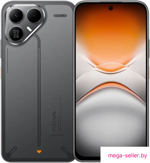 Телефон Tecno Pova 8 5G LK6 8GB/128GB (черный)
