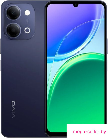 Телефон Vivo Y11d V2555 4GB/256GB международная версия (черный)