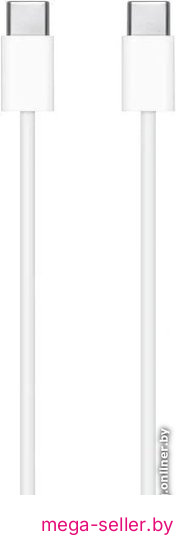 Кабель Apple USB 2.0 Type-C - USB 2.0 Type-C 60W (2 м, белый)