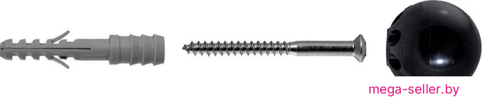 Упор дверной Fischer TS 8BL K NV 534129